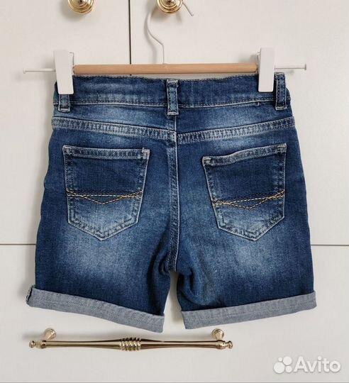 Шорты джинсовые на мальчика р. 110-116