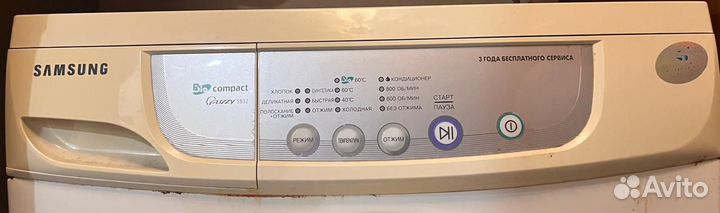 Стиральная машина samsung на запчасти