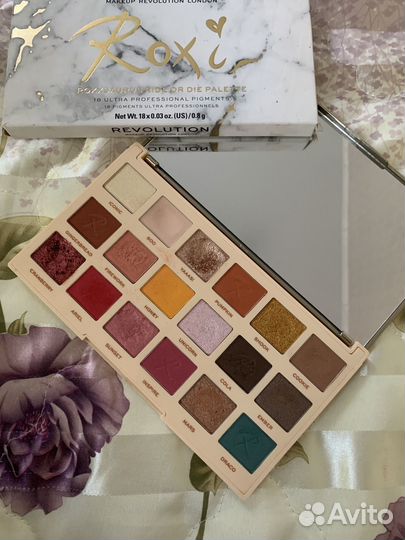 Makeup revolution тени