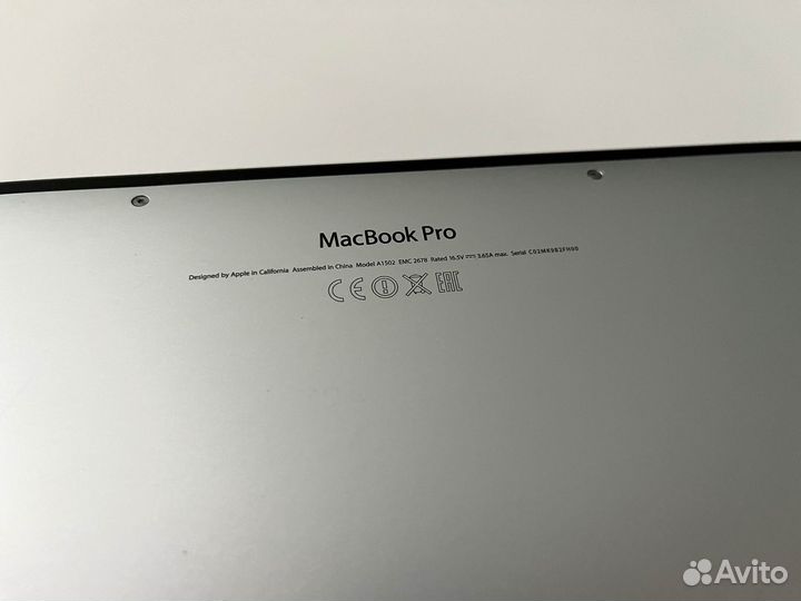 Macbook pro 13 retina 2013