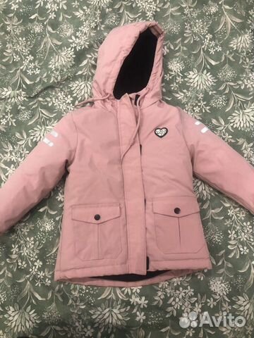 Куртка зимняя на девочку размер 110
