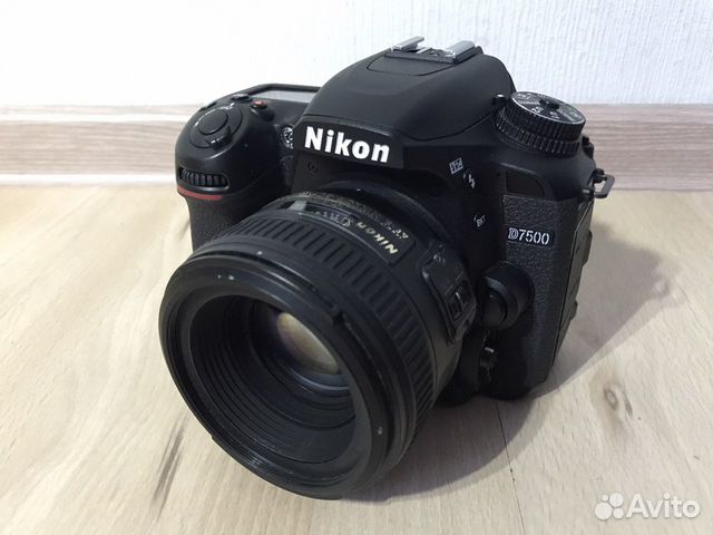 Nikon D7500 + 50mm f1.4G (пробег 2тыс)