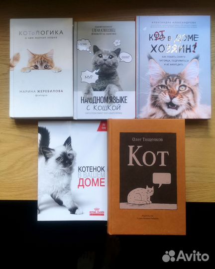 Подборка книг о психологии кошек