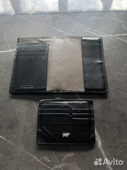 Обложка + картхолдер Braun Buffel