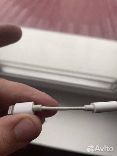 Original apple переходник с lightning на 3.5 jack