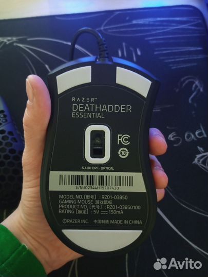 Игровая мышь razer deathadder essential