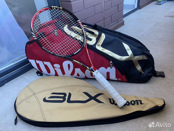 Теннисная сумка/ракетка wilson 3lx