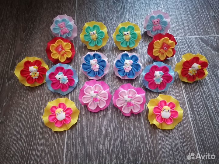 Резинки и заколки в наличии и на заказ