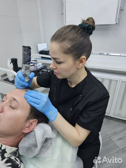 Трихопигментация головы