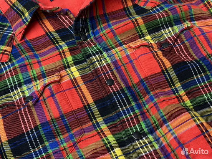 Фланелевая рубашка Ralph Lauren Western оригинал