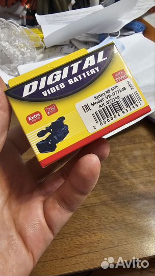 Amperin для видеокамеры Sony DCR-DVD (NP-FP70) 7,2