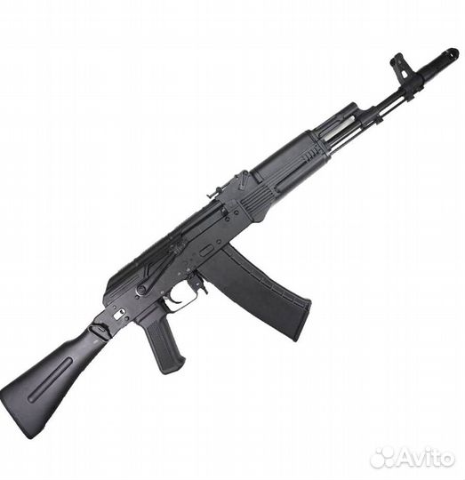 Орбиз автомат RX AK-74MN / нейлон, метал. детали / черный / 10+ / orbeez