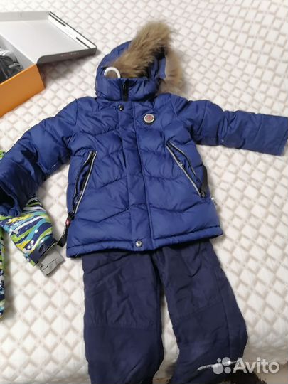 Зимняя одежда на мальчика 110
