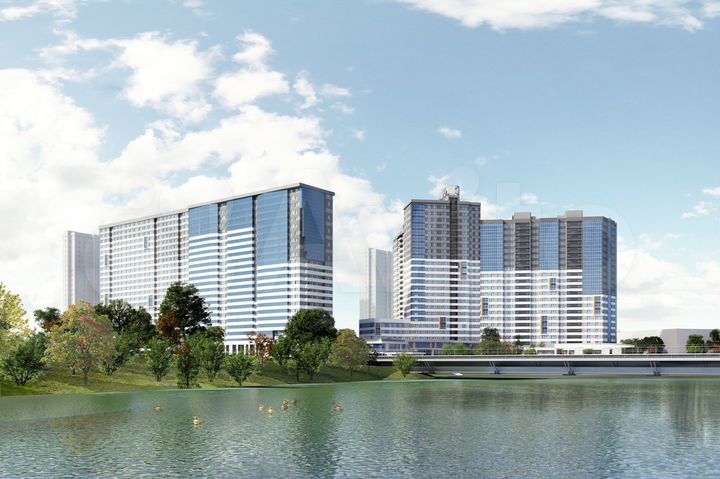 1-к. квартира, 81,3 м², 17/23 эт.