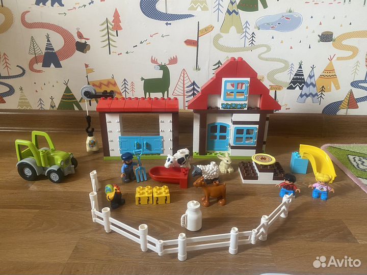 Lego duplo 10869 день на ферме