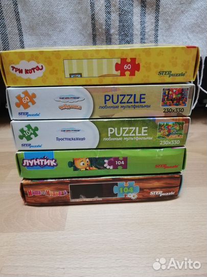 Паззлы 60 и 104 элемента