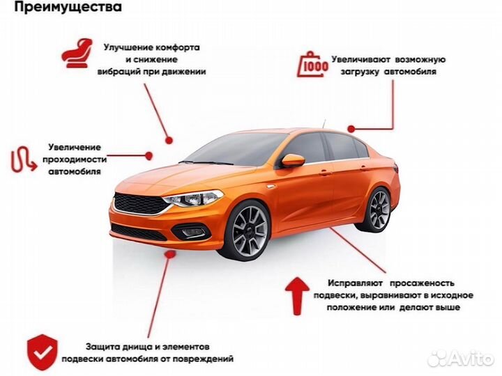 Проставки для увеличения клиренса Mitsubishi