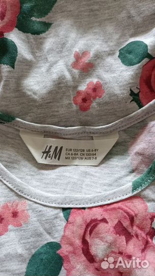 Платье для девочки H&M 122-128