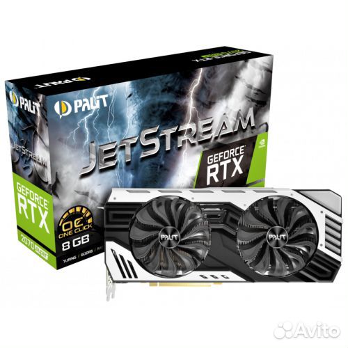 Продам видеокарту Palit GeForce RTX 2070 super JET