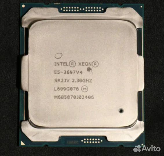 Intel xeon E5 2697v4
