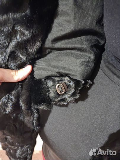 Капор меховой из норки шапка капюшон