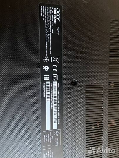 Ноутбук офисный Acer Aspire 3 A315-42G-R32L