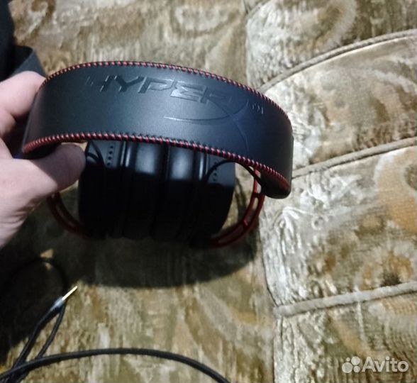 Игровые наушники HyperX Cloud Alpha Red