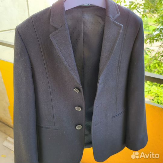 Пиджак школьный для мальчика 122