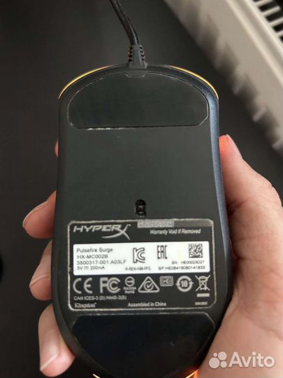 Игровая мышь hyperx