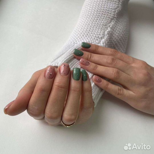 Комбинированный маникюр