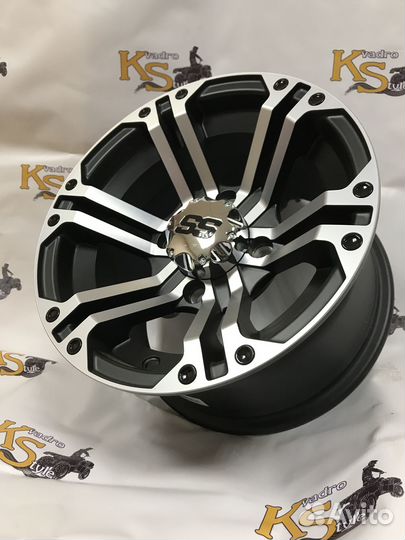 Диски для квадроцикла ITP 4x110 радиус 12 Серые