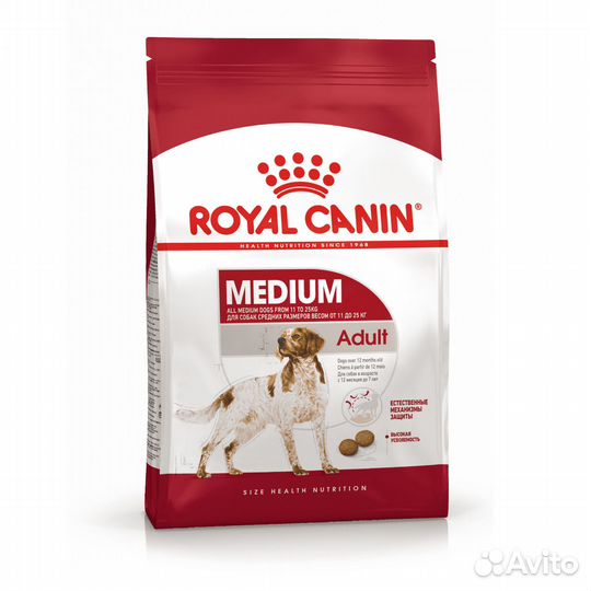 Корм Royal Canin Medium, Роял Канин Медиум