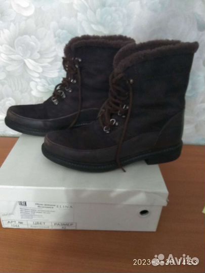 Полусапожки зимние женские