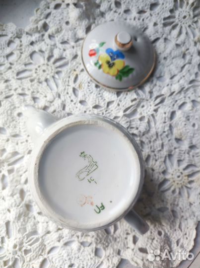 Чайник заварочный фарфор СССР