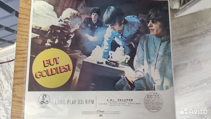 Виниловые пластинки the beatles