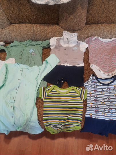 Вещи на мальчика от 0 до 3 мес