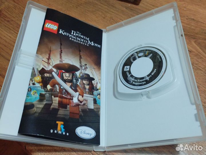 Игра для PSP Lego пираты карибского моря