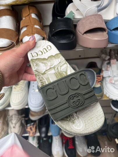 Шлепки gucci