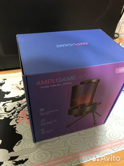 Микрофон игровой (для стриминга) Fifine A8V