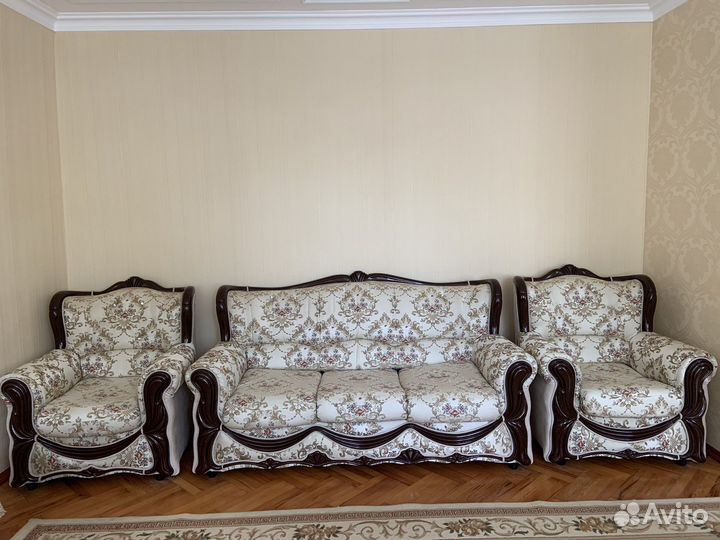 Диван и 2 кресла бу