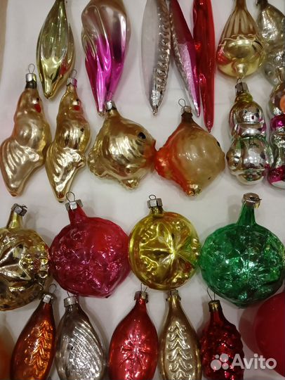 Елочные игрушки СССР