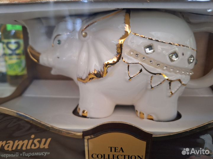 Заварник слон фарфор