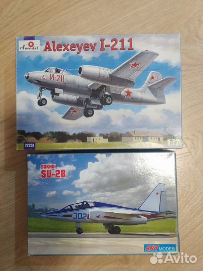 Сборные модели Авиация 1:72