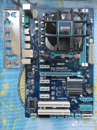 Материнская плата с процессором fm2