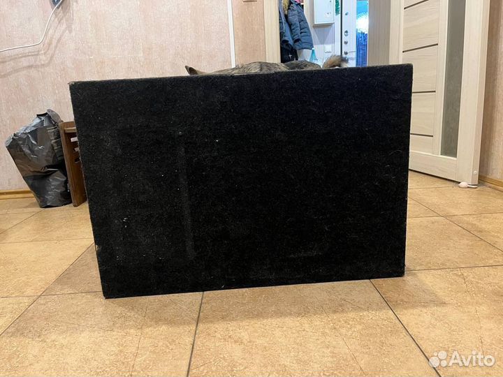 Короб для сабвуфера 15 на трубе