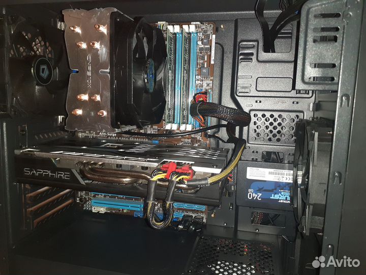Игровой системный блок i7/ RX 580 / SSD