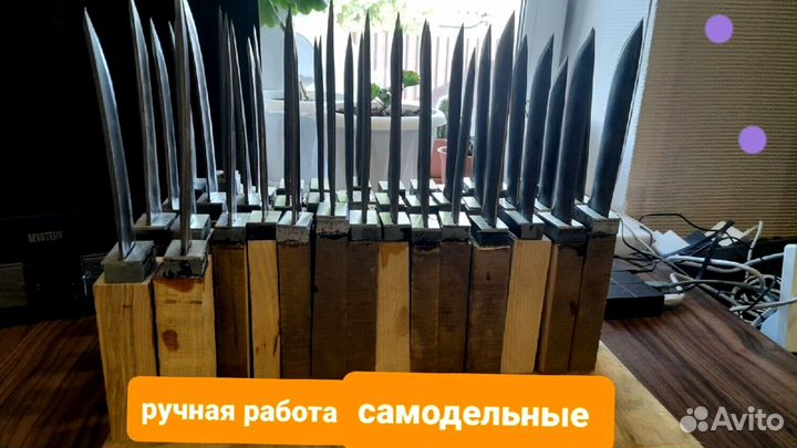 Нож охотничий М607 ручной работы