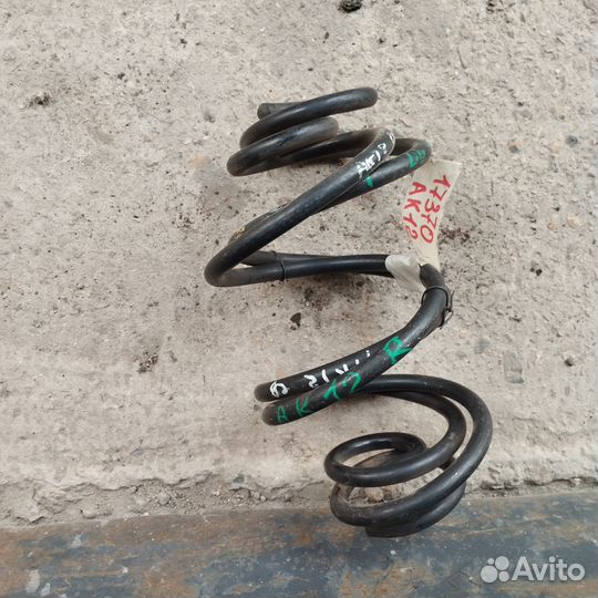 Пружина задняя Nissan March AK12 CR12DE