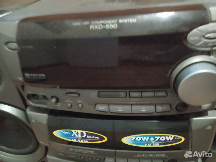 Kenwood музыкальный центр колонки Кассетник диски