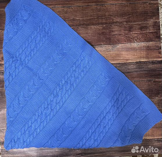 Вязанный плед